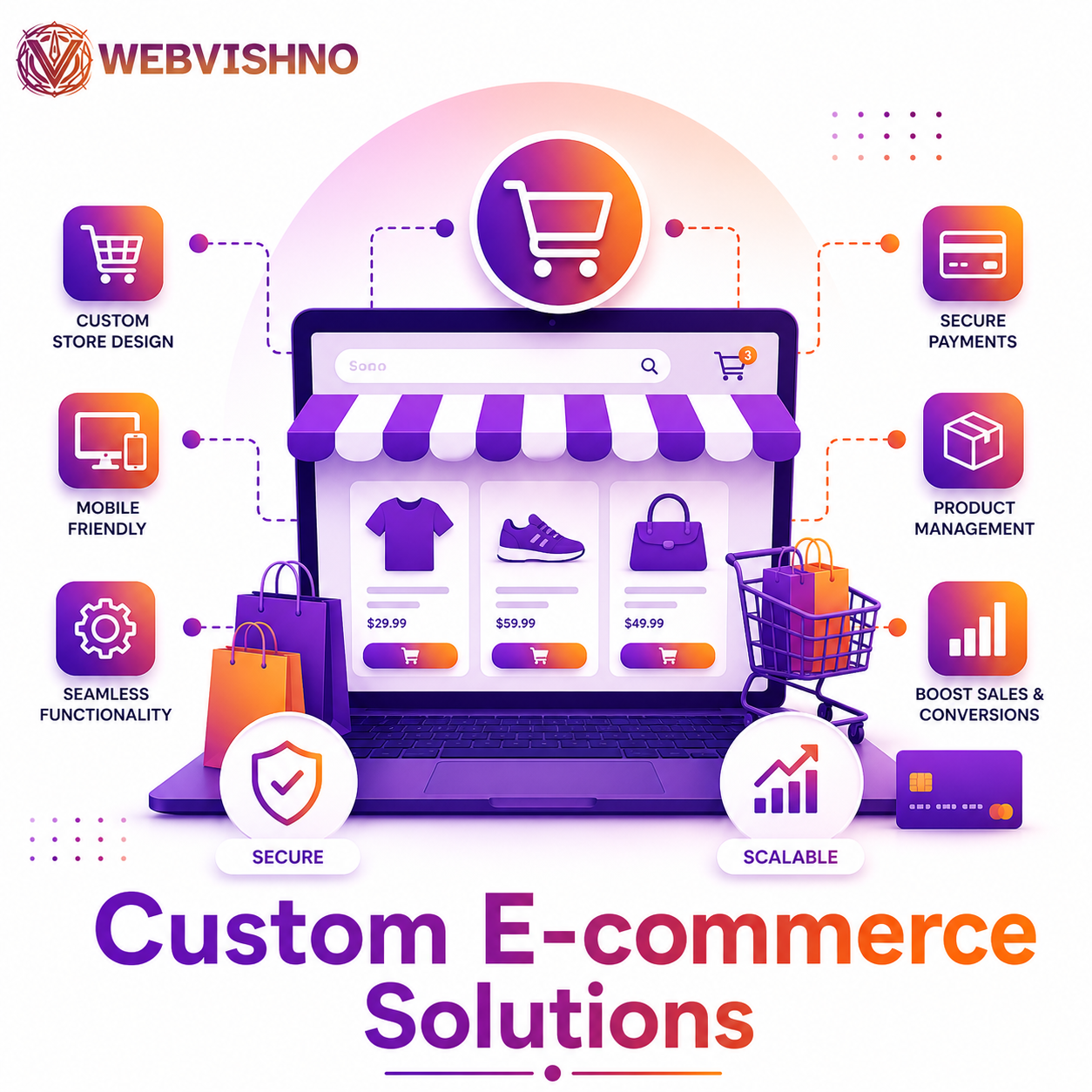Custom E-commerce Solutions